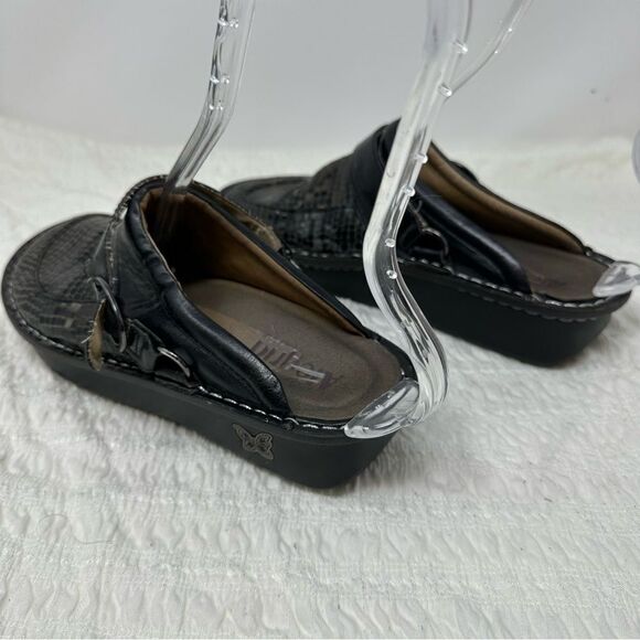 Algeria Seville Black Stone Mules- Size 9 - Picture 14 of 14